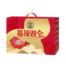 徐福记 福禄双全零食礼箱 1665g 新年送礼 糖果糕点节日礼盒 侯明昊推荐