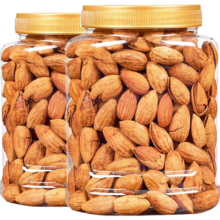 20点：新货手剥巴旦木薄壳大杏仁干果零食年货特产扁桃仁坚果 250g*1袋