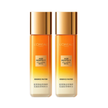 欧莱雅金致臻颜花蜜胶原精粹水 65ml*2瓶 保湿抗皱紧致 临期清仓
