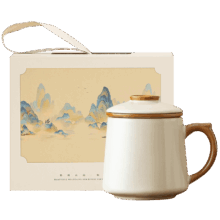 PLUS：博为（BW）汝窑茶杯茶水分离泡茶杯