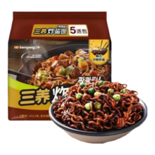 三养 炸酱面 韩国进口方便面 700g（140g×5包）袋装速食