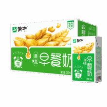 蒙牛 早餐奶 利乐砖 调制乳 麦香味 250ml 16盒