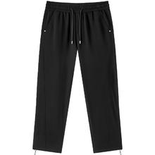 gxgjeans 真五折！美式宽松简约休闲裤 黑色