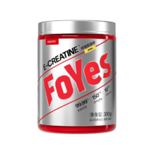 FoYes快充锌镁肌酸粉一水肌酸99.9%高纯度马拉松健身提升爆发300g菠萝