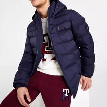 TOMMY HILFIGER 男款连帽棉衣