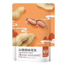 华味亨 花生炒货零食 420g蒜香味+420g山核桃味（共2袋）年货组合