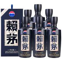 LAYMAU 赖茅 传承蓝 53° 酱香型白酒 500ml 6瓶装