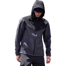 京东PLUS：Pioneer Camp 软壳衣男秋季夹克休闲宽松外套户外加绒防风登山服 深灰色 XL