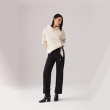 京东PLUS：Levi's 冬暖系列 女士宽松直筒休闲美式牛仔裤 A2682 黑色 26