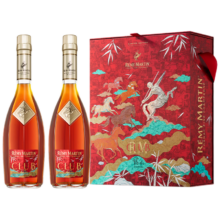 再降价：Remy Martin 人头马 干邑白兰地 40° 500ml 2瓶