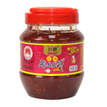 川骄 郫县红油豆瓣酱 500g 川菜调料 辣椒酱 炒菜 四川特产