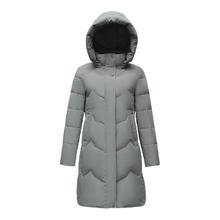 88VIP会员：雪中飞 2024冬新款女中长款可脱卸帽羽绒服妈妈款气质休闲加厚暖