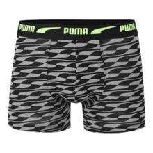 PUMA彪马 男士时尚印花平角裤 弹力透气 单条装