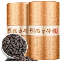 首购、试用：恬和 十年陈藏糯香碎银茶 化石普洱茶叶410克、共2罐