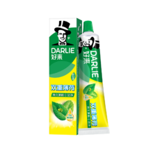 好来（DARLIE）经典双重薄荷牙膏 120g 新旧包装 清新口气防蛀固齿护龈