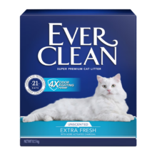 PLUS会员：铂钻EverClean除臭低尘膨润土猫砂 （新蓝标无香 ）10L