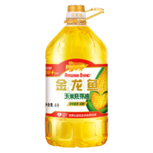 金龙鱼 压榨玉米油 非转基因 4L *5件