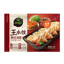 必品阁 韩式泡菜水饺 1200g 约48只 早餐夜宵 生鲜速食饺子 速冻食品年货