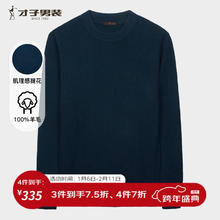 才子（TRIES）100﹪纯羊毛加厚毛衣 多色可选