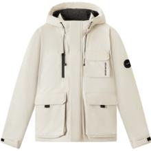 gxgjeans 男装 冬季保暖工装短款连帽羽绒服