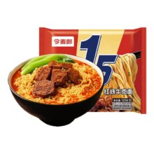 今麦郎 1.5倍大面饼 红烧牛肉泡面 袋装速食主食*24包