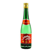 西凤酒 绿瓶裸瓶陕西版 55度 500ml 单瓶装 凤香型