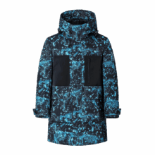 七匹狼设计师联名款羽绒服男冬季新款潮流男装外套 001(黑色) XL 175/92A