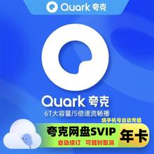 夸克 网盘超级会员年卡 云收藏云盘夸克网盘会员12个月