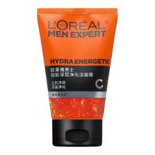 欧莱雅男士劲能深层净化洁面膏 100ml