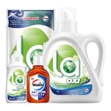 妈妈壹选 松木香 有氧洗衣液 1L+500ml+消毒液60ml+内衣净90ml