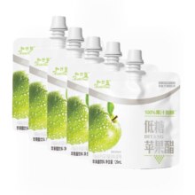 再降价、试用：和丝露 低糖苹果醋饮料120ml*5袋（0防腐剂）