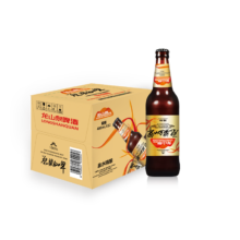 DRAGON SPRING 龙山泉 原浆白啤 瓶装啤酒 480mL 12瓶