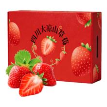 东鲜丰 四川大凉山草莓250g*4盒