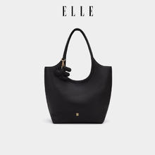 限移动端：ELLE 女包真皮牛皮托特包上班通勤单肩包包 25572 14寸笔记本电脑