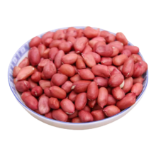 中小粒红皮花生米 红花生生花生剥壳 五谷杂粮熬粥 250g