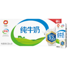 伊利 全脂纯牛奶 利乐砖 24盒 200ml