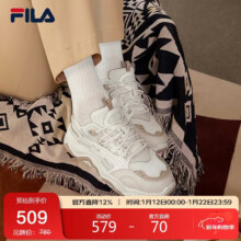 FILA 斐乐 COLLINA 女鞋 复古运动鞋 2025户外休闲老爹鞋