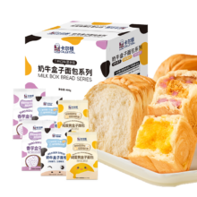 卡尔顿 混合口味盒子面包 480g/6个装