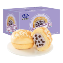 港荣 爆珠流心面包 蓝莓黑巧味 420g*2箱