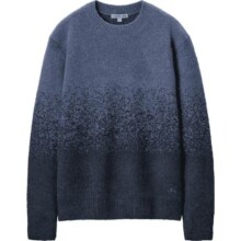 去商家购买 优衣库合作款 舒芙蕾圆领针织衫 长袖毛衣 479840 04 烟灰色 XS