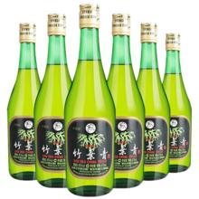 再降价、需入会:竹叶青酒 45度玻竹 475ml*6瓶 国产露酒 汾酒 山西杏花村 组合装