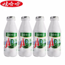娃哈哈 AD钙奶 儿童酸奶果汁饮料 原味 220mL*24瓶
