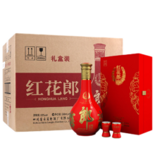 郎酒 红花郎酒 红十五 53° 酱香型 500ml 6瓶
