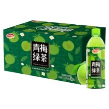 达利园 青梅绿茶 500ml*15瓶 夏季果味饮料 酸甜官方正品