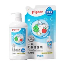 Pigeon 贝亲 婴儿奶瓶清洗剂 果蔬清洁剂1300ml