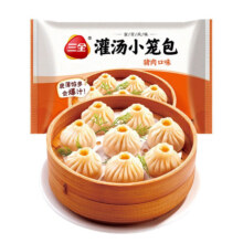 需首单：三全 猪肉灌汤小笼包 268g(12只)