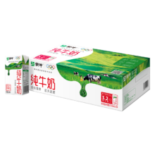 限地区：蒙牛 全脂纯牛奶 利乐砖 3.2g蛋白质 250ml 24盒