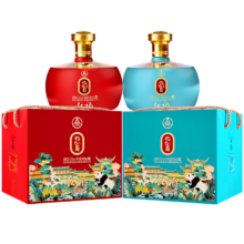 五粮液生态 忆巴蜀 绿豆酒 52度 888mL*2瓶装