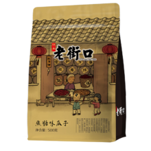 老街口 瓜子 焦糖味 500g