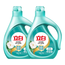 18点：立白 天然茶籽洗衣液 除菌除螨 深层洁净 持久留香 1kg*2 宝宝可用